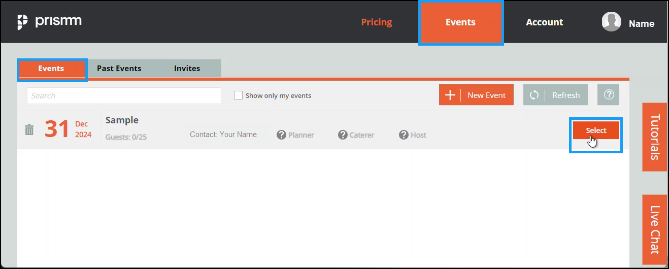 Assign Guests to Seats Prismm Help Center